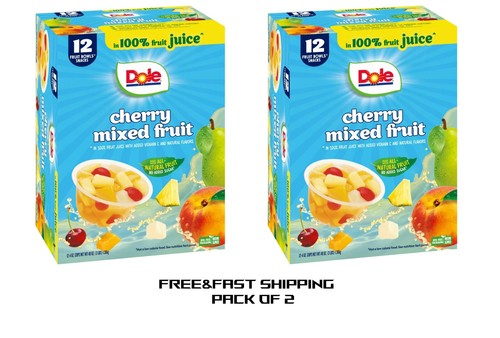 Dole fruit bowls cherry mixed - bowls,